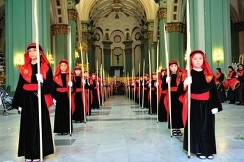 The church of Santa María de Gracia in Cartagena