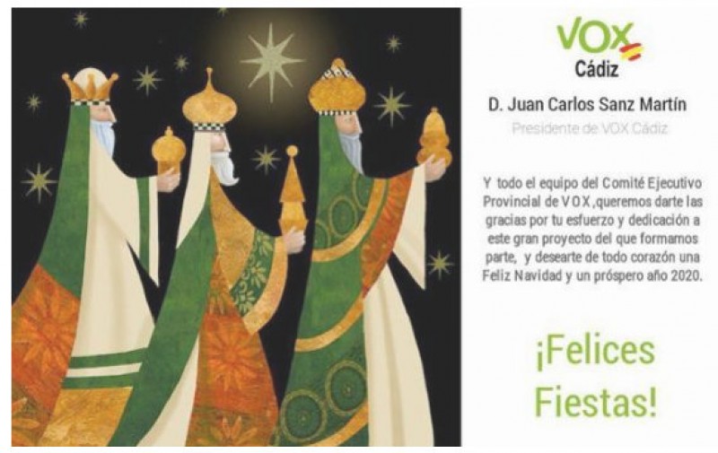 <span style='color:#780948'>ARCHIVED</span> - Far-right party Vox accused of racism after white-facing one of the Three Kings!
