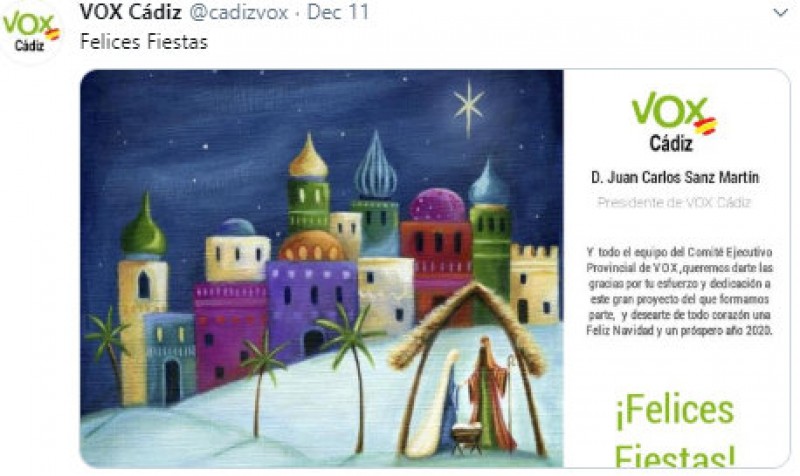 <span style='color:#780948'>ARCHIVED</span> - Far-right party Vox accused of racism after white-facing one of the Three Kings!