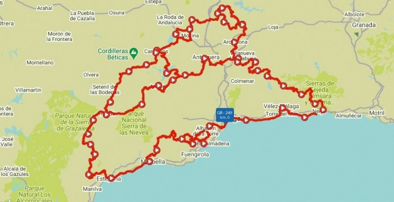<span style='color:#780948'>ARCHIVED</span> - Pioneering mobile app launched for Malaga’s Gran Senda hiking route