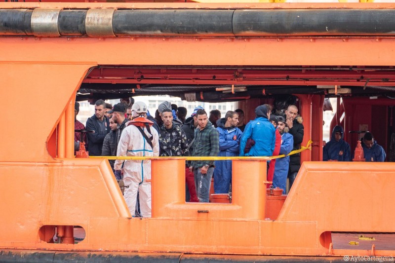 <span style='color:#780948'>ARCHIVED</span> - 80 immigrants rescued off the coast of Andalucía this Sunday