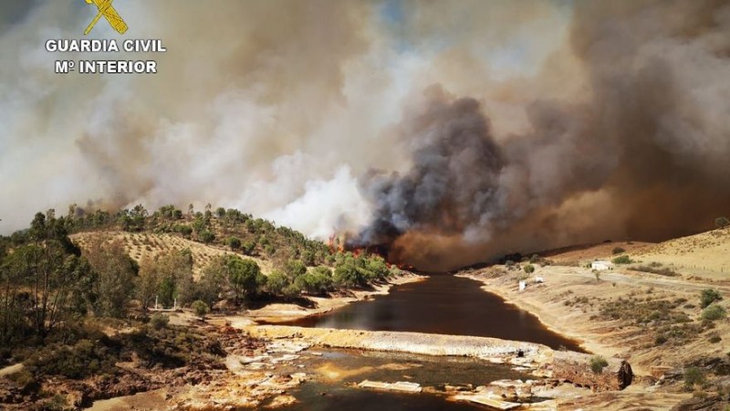 <span style='color:#780948'>ARCHIVED</span> - Police identify two suspects behind Huelva forest fire