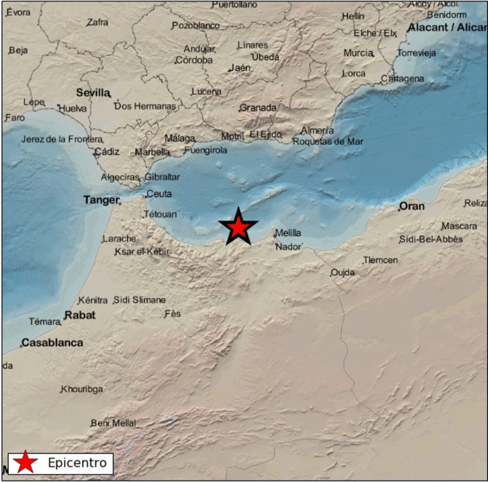 <span style='color:#780948'>ARCHIVED</span> - Intense 5.1-magnitute earthquake felt in Andalusia over the weekend