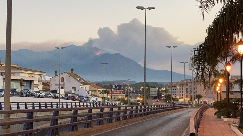 <span style='color:#780948'>ARCHIVED</span> - Military called in to control raging Malaga wildfire