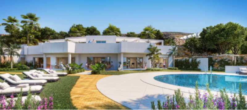<span style='color:#780948'>ARCHIVED</span> - Stunning new housing development under construction in Estepona