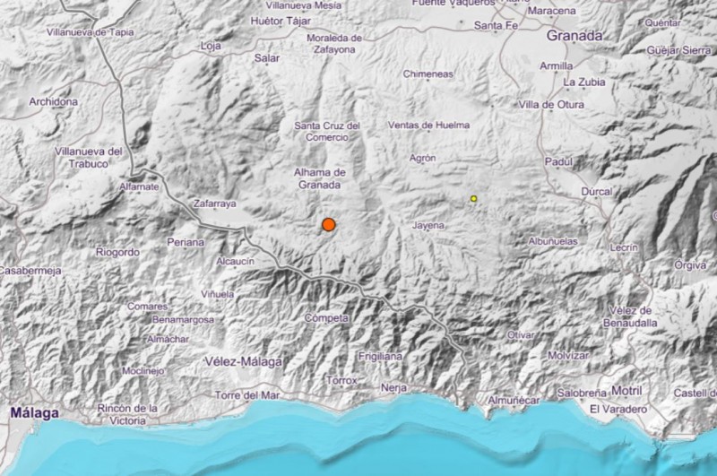 <span style='color:#780948'>ARCHIVED</span> - Magnitude 3.2 earthquake shakes Alhama de Granada