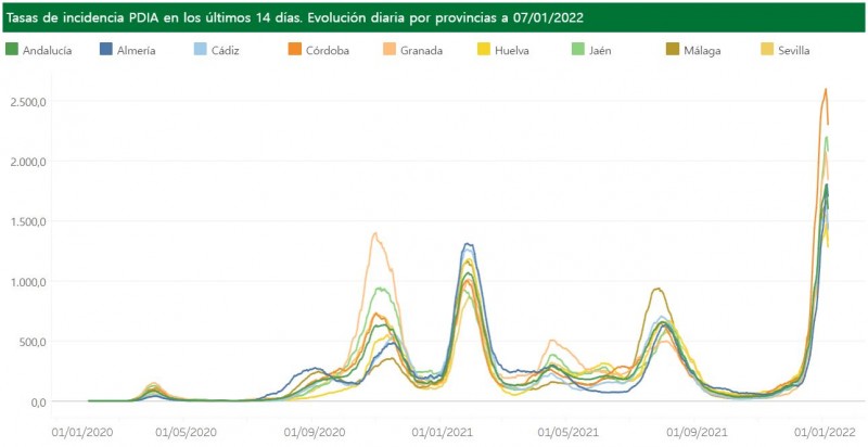 <span style='color:#780948'>ARCHIVED</span> - Infections beginning to plateau: Andalusia Covid update January 7