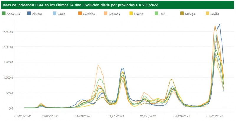 <span style='color:#780948'>ARCHIVED</span> - Malaga has the most new cases in the whole region: Andalusia Covid update February 7
