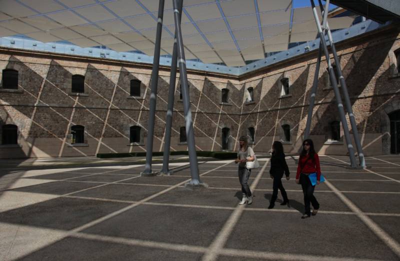 The CIM building of the UPCT university in Cartagena