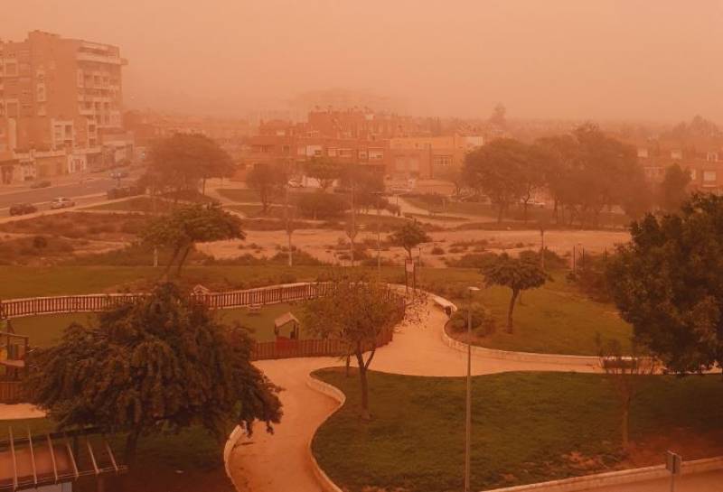 <span style='color:#780948'>ARCHIVED</span> - New warning of Saharan dust in Almeria and parts of southern Spain