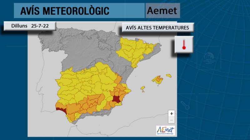 <span style='color:#780948'>ARCHIVED</span> - Alicante braced for hottest day of the year: weather outlook July 25-28