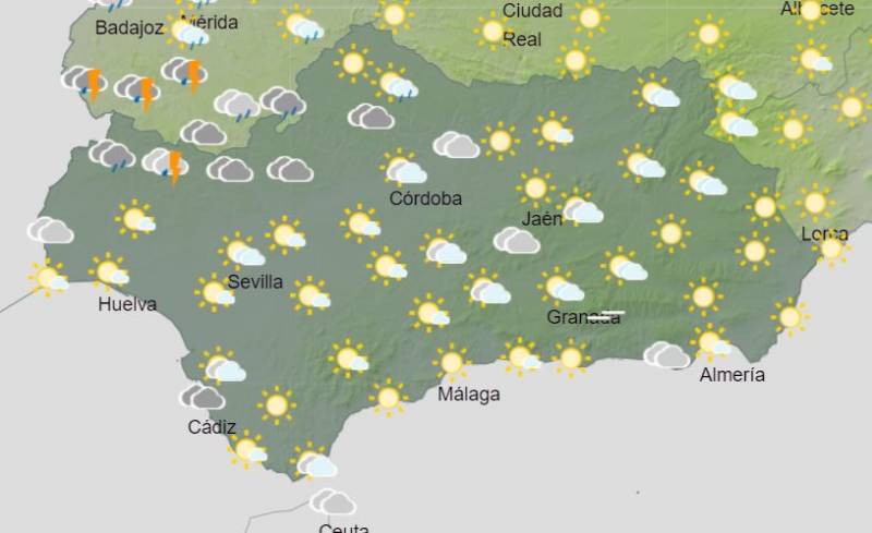 <span style='color:#780948'>ARCHIVED</span> - Sunshine and showers to welcome autumn: Andalusia weather forecast September 19-25