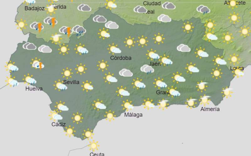 <span style='color:#780948'>ARCHIVED</span> - Sunshine and showers to welcome autumn: Andalusia weather forecast September 19-25