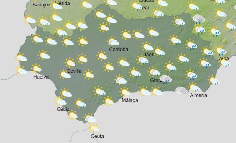 <span style='color:#780948'>ARCHIVED</span> - Sunshine and showers to welcome autumn: Andalusia weather forecast September 19-25