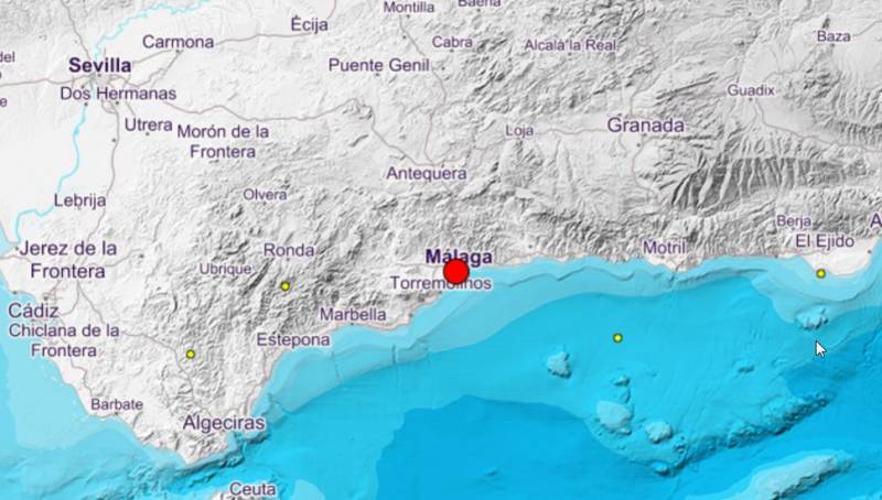 Strong earthquake measuring 4.1 on the Richter scale hits Malaga