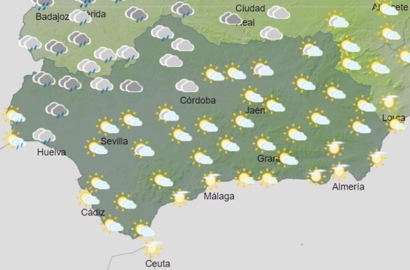 <span style='color:#780948'>ARCHIVED</span> - Rain and plus-30 temperatures all week: Andalusia weather forecast Oct 17-23