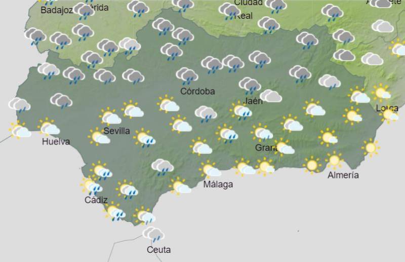 <span style='color:#780948'>ARCHIVED</span> - A wet washout of a week until the weekend: Andalusia weather forecast Nov 14-20