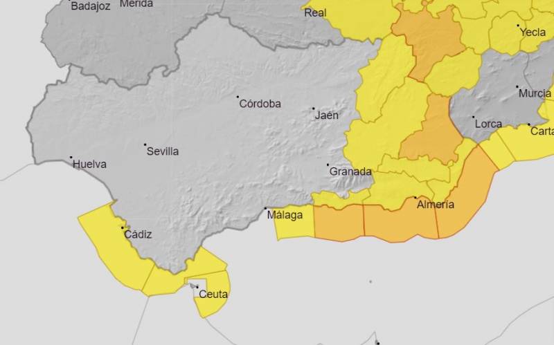 <span style='color:#780948'>ARCHIVED</span> - Wet and windy all week long: Andalusia weather forecast November 21-27