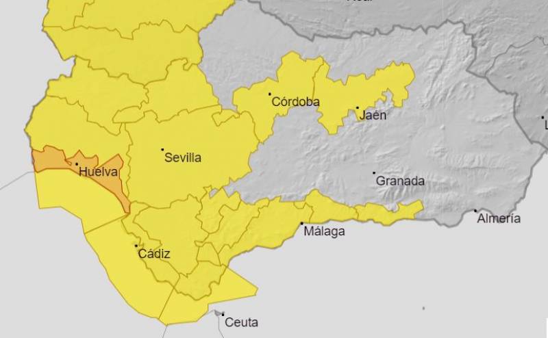 <span style='color:#780948'>ARCHIVED</span> - More weather warnings as downpours and strong winds hit Andalusia: weekend forecast Dec 8-11