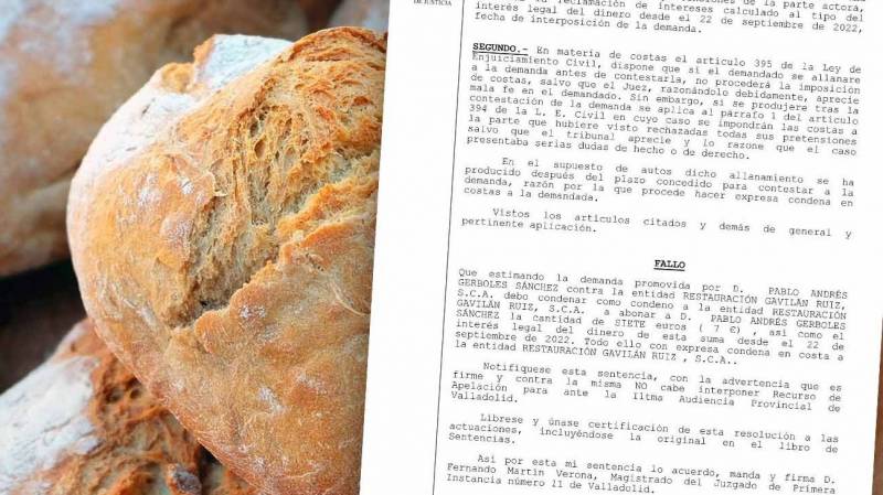 <span style='color:#780948'>ARCHIVED</span> - Almeria restaurant ordered to refund group of diners 7 euro bread fee