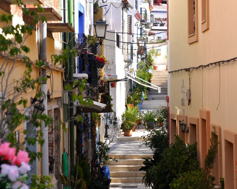 El Barrio de Santa Cruz in Alicante City