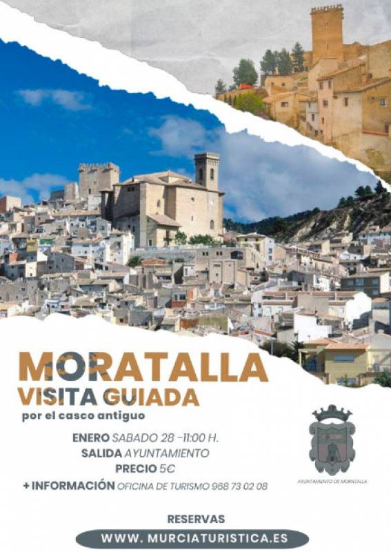 <span style='color:#780948'>ARCHIVED</span> - January 28 Guided tour of the historic town centre of Moratalla