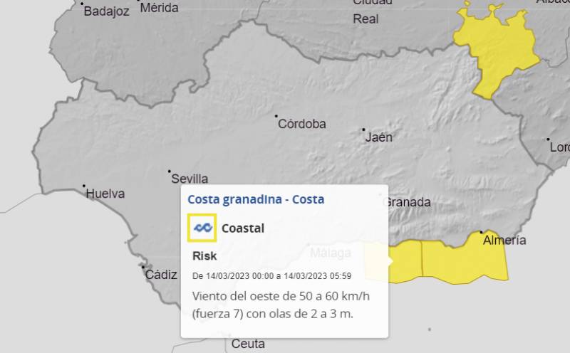 <span style='color:#780948'>ARCHIVED</span> - Slightly cooler temperatures but mostly sunny: Andalucia weather forecast March 13-19