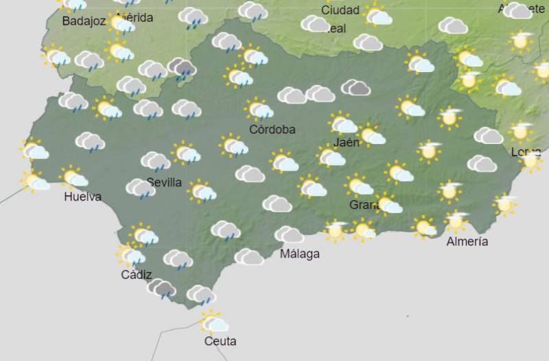 Slightly cooler temperatures but mostly sunny: Andalucia weather forecast March 13-19