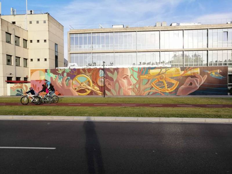 Alternative urban art route in Spain: Discover 7 amazing murals from artists Alegria del Prado