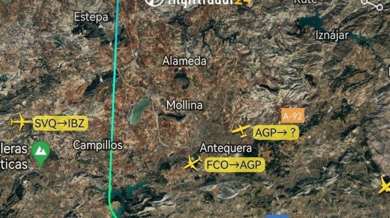 Emergency landing in Malaga airport after British child falls ill