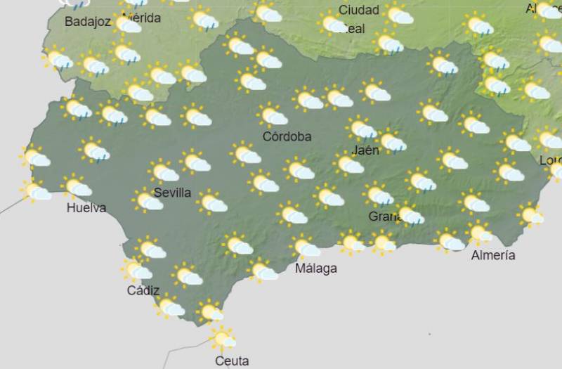 Andalusia welcomes scattered showers: Weather forecast September 4-10