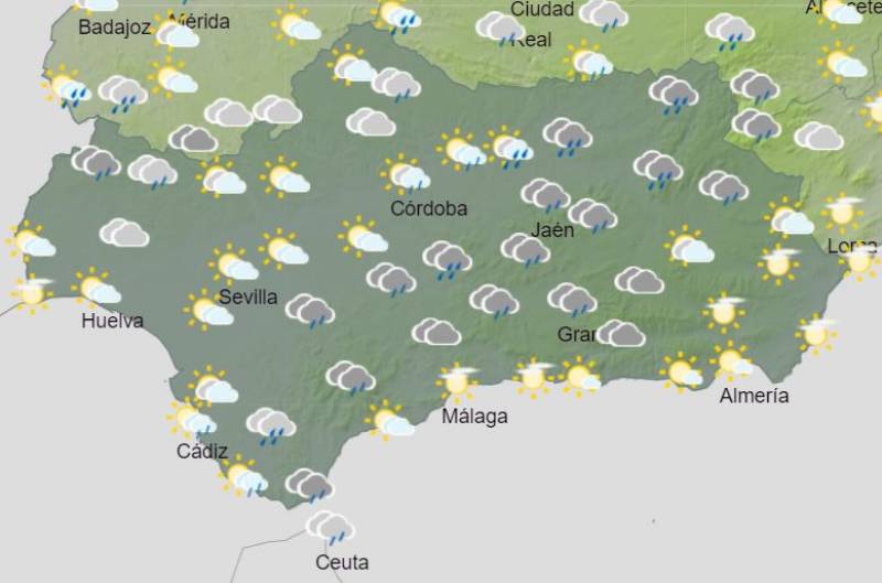 The rain keeps pouring down: Andalusia weather forecast October 23-29