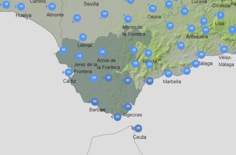 Andalusia weather forecast November 20-26: More fog and falling temperatures