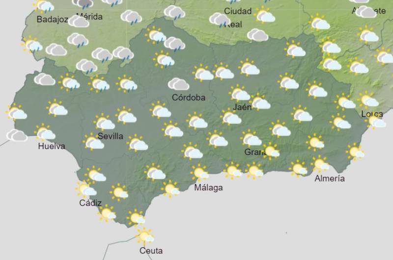 Andalusia weekly weather forecast December 18-24: Christmas shopping in the sun