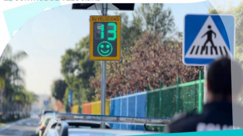 Sevilla unveils new speed radars with smiley faces