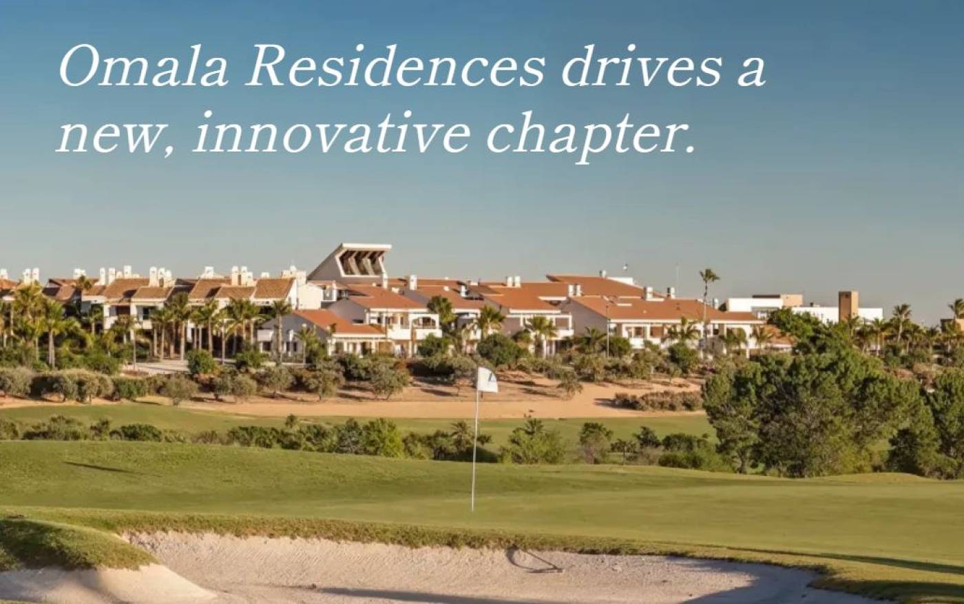 Omala Residences property promotor homes for sale at Hacienda del Álamo Golf Resort, Murcia