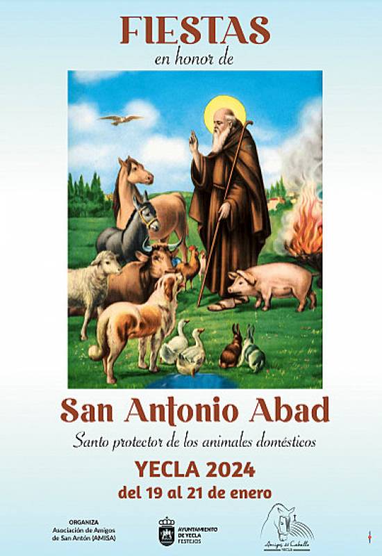 January 14 to 21 Fiestas of San Antonio Abad in Yecla