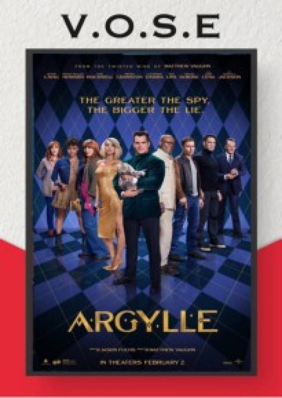 Thursday February 8 Argylle in English at the Cinemax Almenara