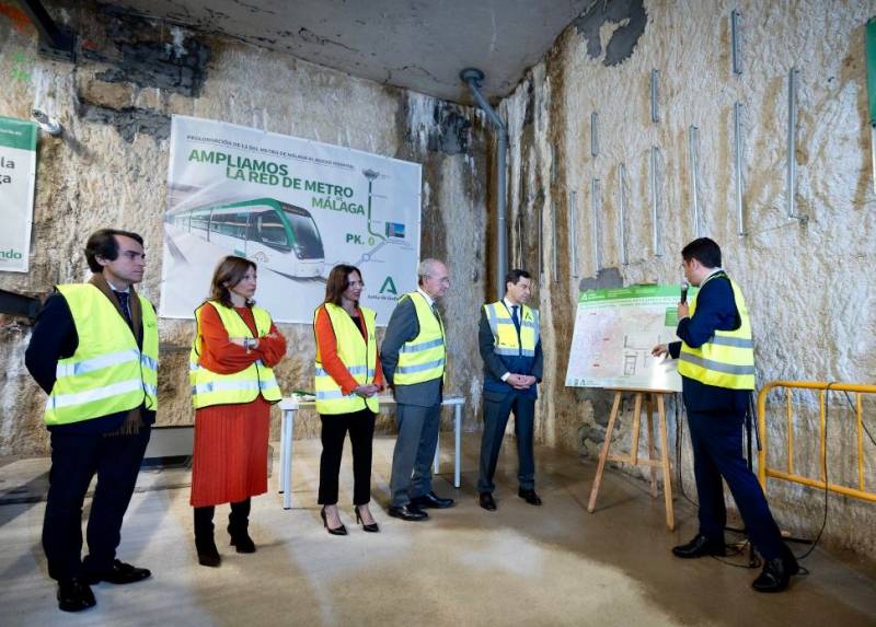 Work begins on extension of Malaga Metro