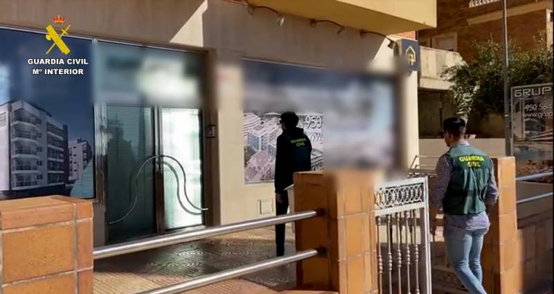 Three ringleaders arrested for unbuilt property scam in Aguilas