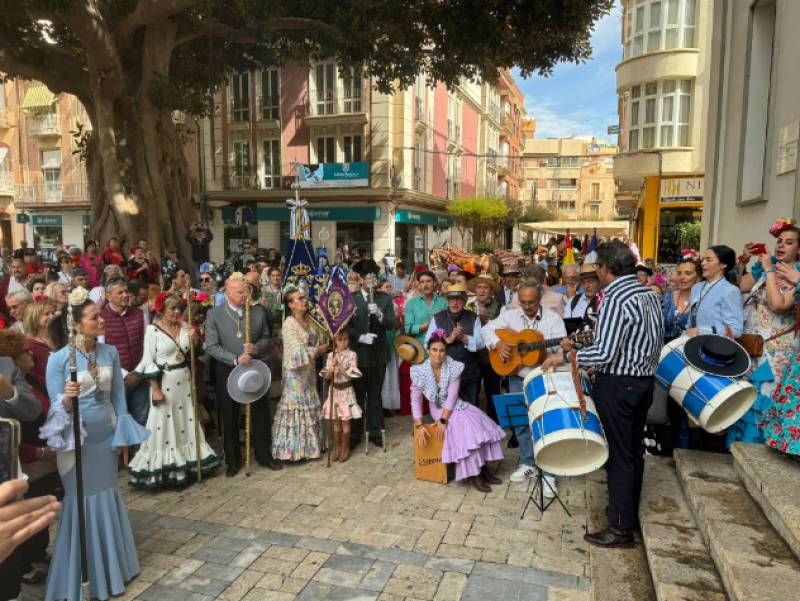 Hundreds come together to mark the annual Romeria Rociera de Aguilas pilgrimage
