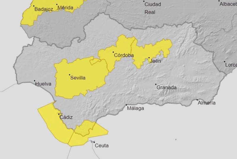 Weather warnings in Andalusia this weekend: Forecast May 31-June 2