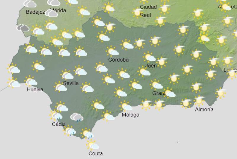 Hot weather warnings and downpours: Andalusia weekend forecast June 6-9