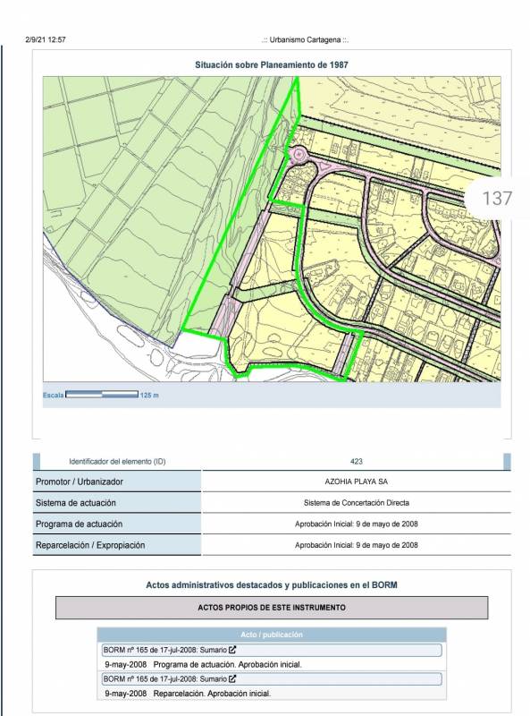 Anger in La Azohía over plans to build 135 front-line apartments