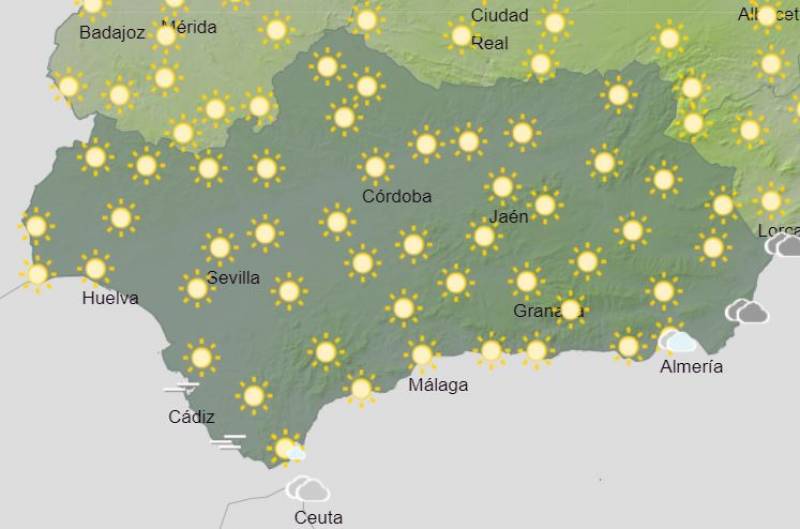 More 40-degree weather in Andalusia: Weekly forecast July 8-14