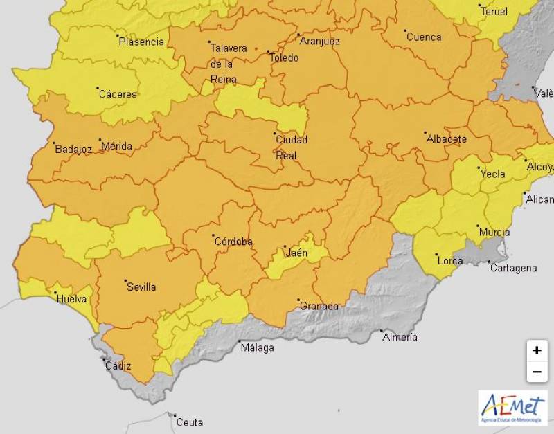 ! Andalucia Today 41 Degrees And Climbing Andalusia Weather Forecast