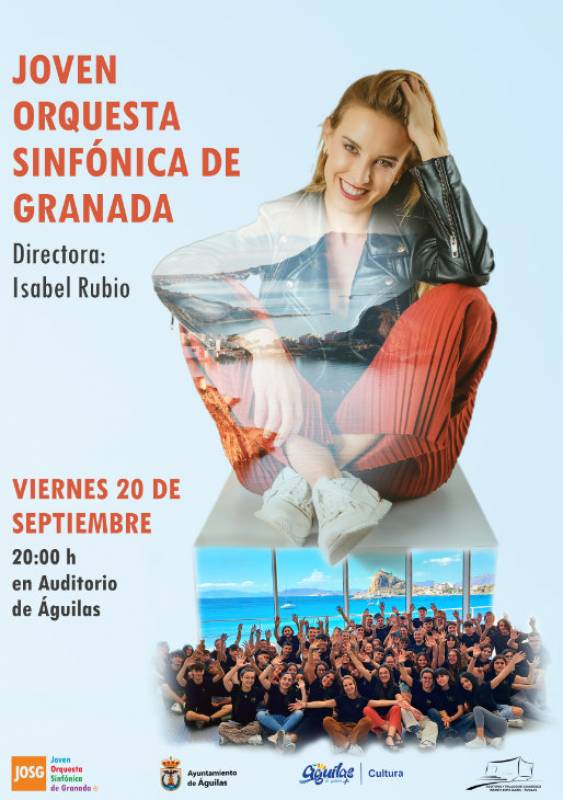 September 20 Granada Youth Orchestra at the seafront auditorium in Aguilas