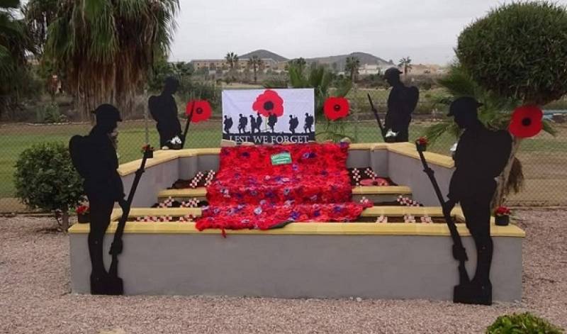 New Remembrance garden on Camposol Sector C