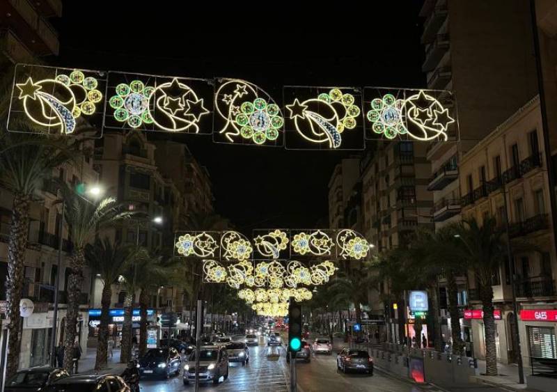 Alicante sets a date for Christmas light switch-on, but it's later than usual