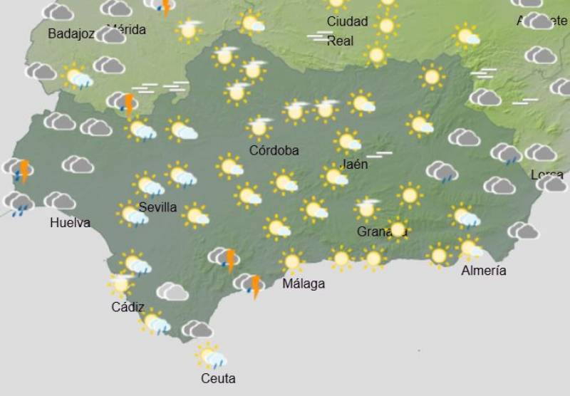 Andalusia weekend weather forecast November 15-17: The sun will come out on Sunday